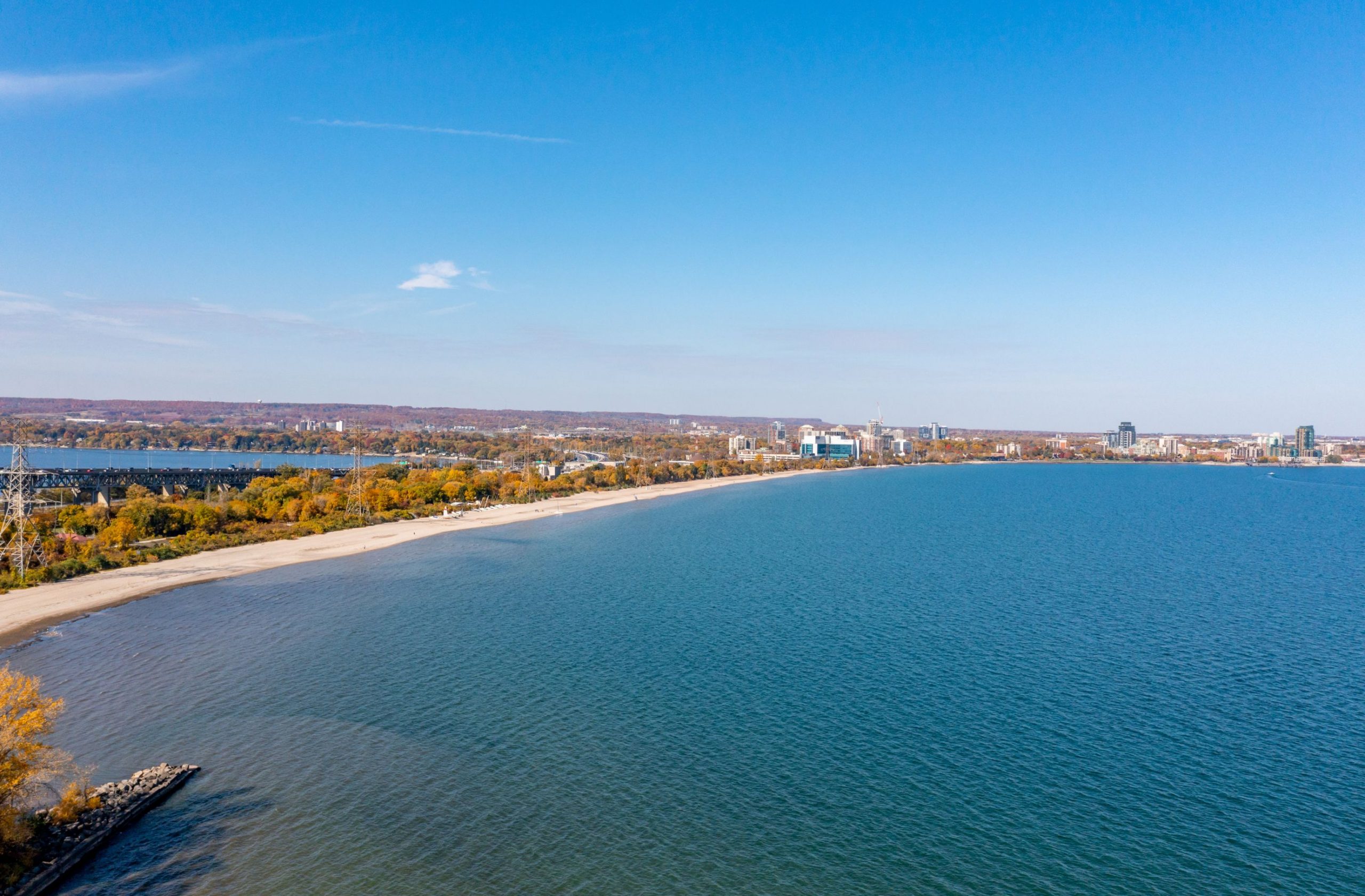 burlington-beach-blue-sky